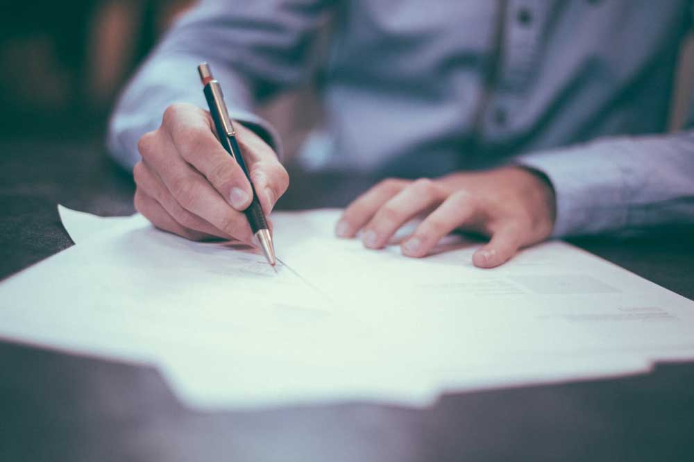 Lawyer Writing